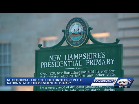 New Hampshire Democrats look to hold onto first in the nation status for presidential primary