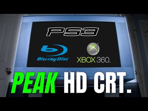 The BEST HD CRT TV Ever Made - The Sony KD-30XS955