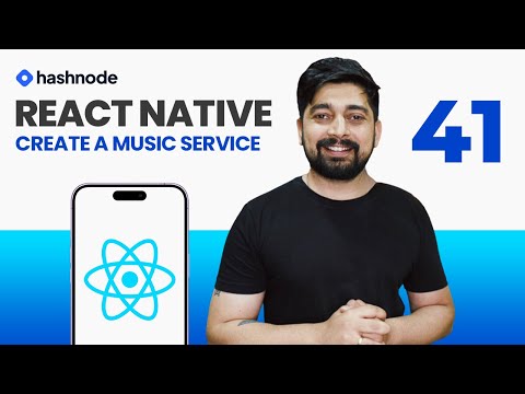 Create a music service in React Native