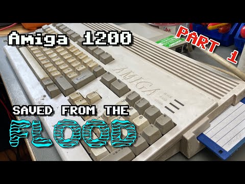 Amiga 1200 Saved from the Flood Part 1