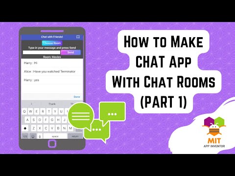 Chat App MIT App Inventor (Part 1)| Messenger App MIT App Inventor | CloudDB | Messaging app