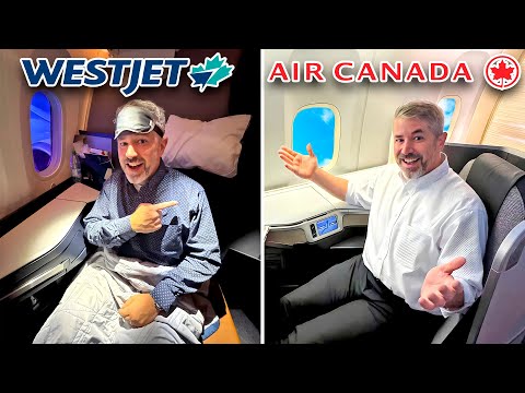 Canada’s BEST Airline? (Air Canada vs WestJet)