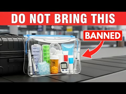 TSA Will SEIZE These 12 Senior Medications — Don’t Make This Huge Mistake!