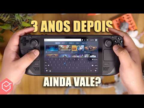 STEAMDECK continua sendo o MELHOR CONSOLE PORTÁTIL 3 ANOS DEPOIS de seu LANÇAMENTO?