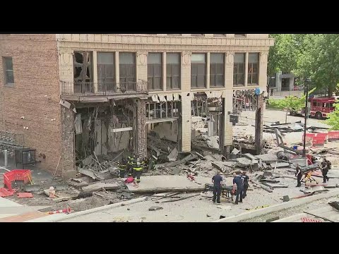 7 sent to hospital following downtown Youngstown explosion
