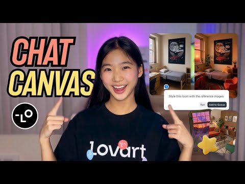 Lovart Tutorial | ChatCanvas – Real-Time Visual Collaboration with AI