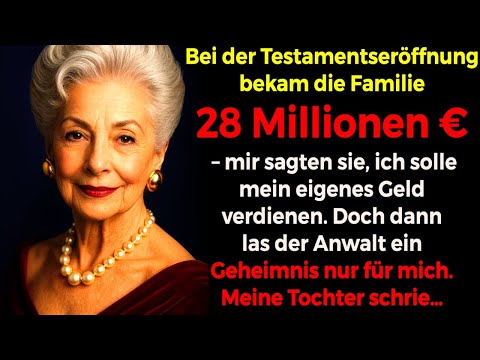 Bei Der Testamentseröffnung Gab Meine Familie 28 Millionen Euro An Die "Wahren Erben" Und Sagte Mir