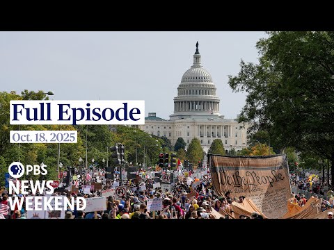 PBS News Weekend full episode, Oct. 18, 2025