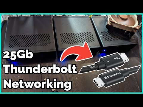 Thunderbolt Networking is FAST & CHEAP!