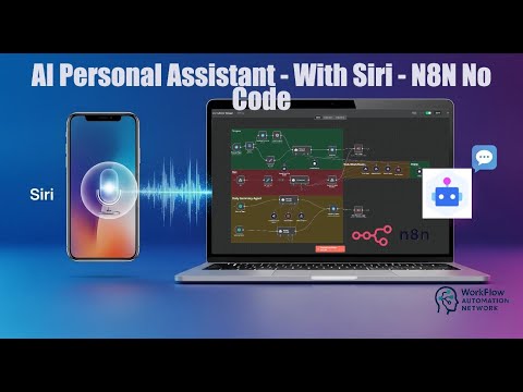SIRI AI Assistant   N8N No Code with Free Workflows
