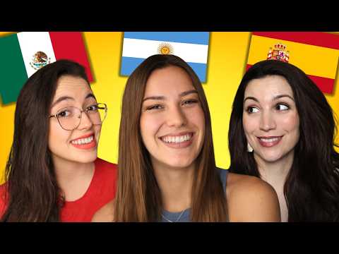 Spanish Differences: Spain vs Mexico vs Argentina - Intermediate Spanish
