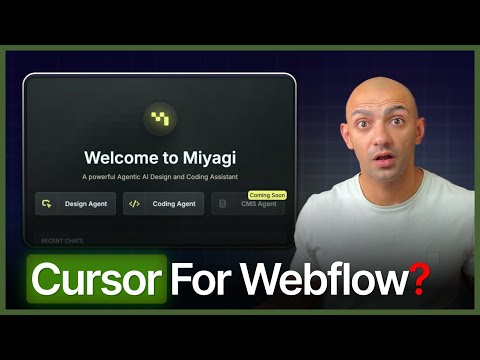 Is This Really Cursor for Webflow? (Miyagi Review)