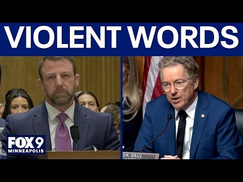 Sen. Rand Paul confronts Sen. Markwayne Mullin on violent rhetoric