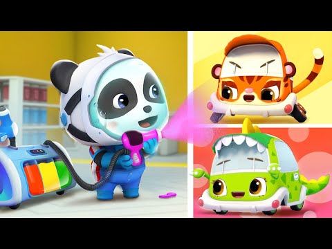 Where Is My Color?  | Learn Colors  | Car Cartoon | Monster Truck | Kids Song | BabyBus