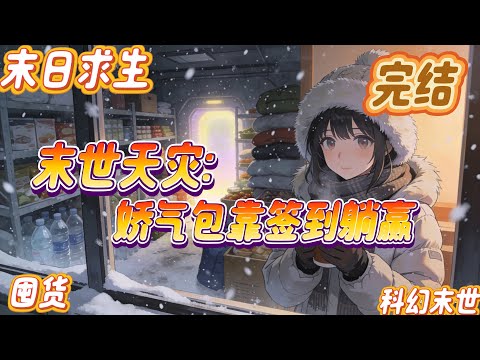 完结《末世天灾：娇气包靠签到躺赢》#末日求生 #科幻末世 #女频 #穿越 #空间 #末世 一场车祸，让林念穿越到了一本书里。这本书还是本末世文！她还穿成了里面的一个恶毒女配！林念表示：这一次她要远……