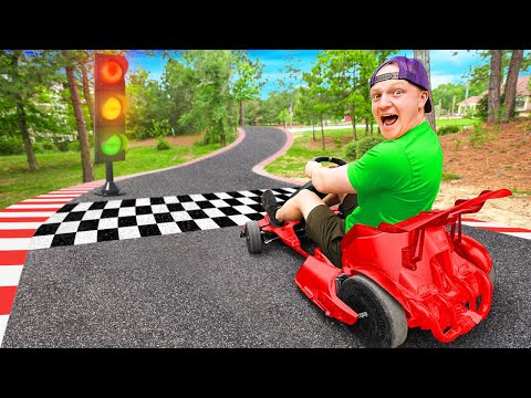 Spending $100,000 on Private Go Kart Track