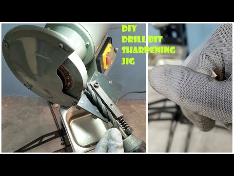 How to Sharpen Drill Bit / Drill Sharpener Jig