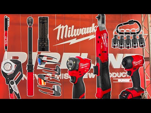 ALL MILWAUKEE! PIPELINE 2025 - NEW Milwaukee Tools - Impact Wrenches, M12 Ratchets, and MORE!