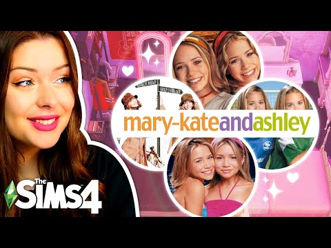 The Sims 4 But Each Room is a MARYKATE AND ASHLEY MOVIE
