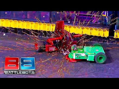 All The Knockouts From BattleBots World Championship 5 & 6 | BATTLEBOTS