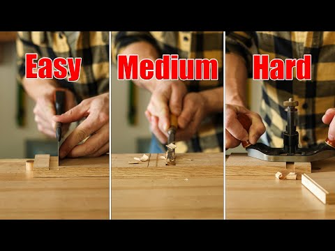 Hand tool woodworking is easier than you think