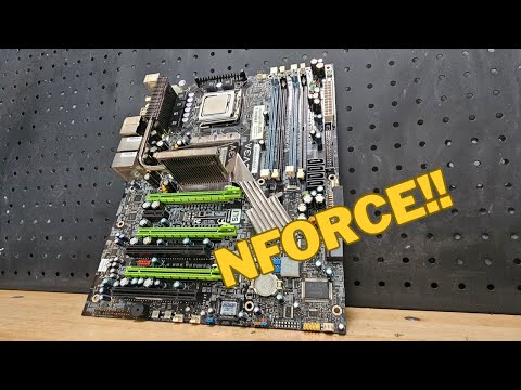 Nvidia made a chipset and I tried modern gaming on it!!