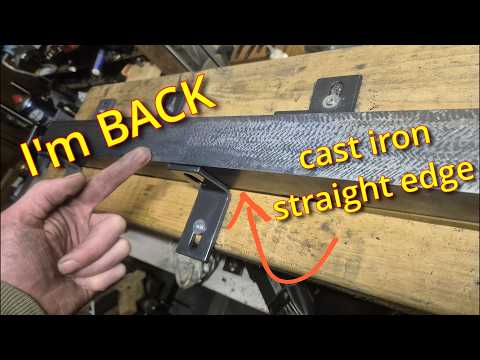 Scraping - Straight edge - Cast iron