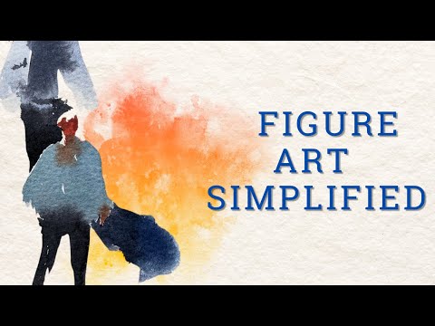 You Won't Believe How Easy These Watercolor Figures Are! - how to paint human figures in watercolor.