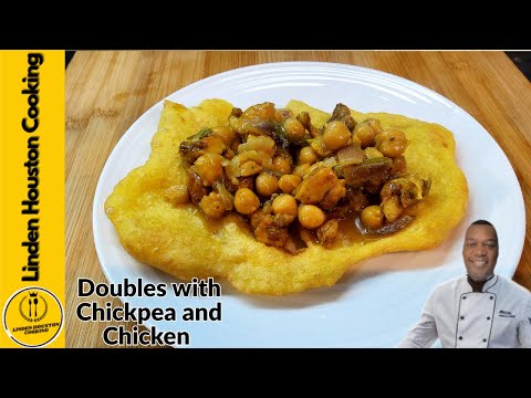 How to Make Trinidad Doubles with Chickpea and Chicken Curry Filling