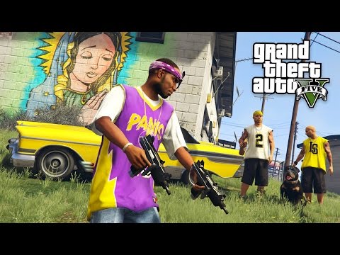JOINING A GANG!! (GTA 5 Mods)