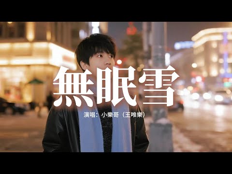 小樂哥（王唯樂） - 無眠雪『雪下了 也没撑起 你送我 那把伞，塵封已久的背面 是心酸 是亏欠，遗憾总是奖赏，真心的人彻夜无眠。』【動態歌詞MV】