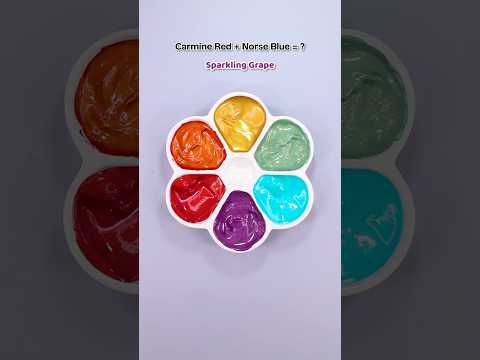 No Filters! Just Pure Color Mixing Magic🎨 #asmrcolormixing #oddlysatisfying #trendingnow