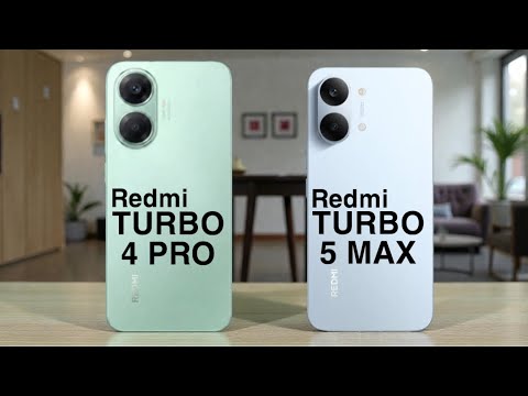 Redmi Turbo 4 Pro vs Redmi Turbo 5 Max