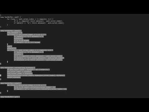 Text editor from the ground up, part 4: a whole new editor