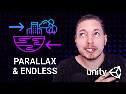 PARALLAX & INFINITE BACKGROUND IN UNITY 🎮 | Create A Endless Background In Unity | Unity Tutorial