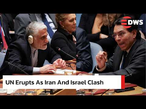 HEATED DEBATE: Massive UN Showdown Iran and Israel Trade Blame Over Deadly Strikes | DWS News | AC14