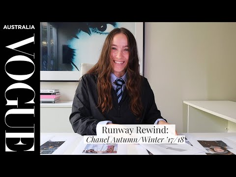 Runway Rewind | Chanel Autumn/Winter ’17/18 | Vogue Australia
