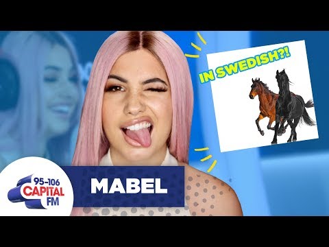 Mabel Sings 'Old Town Road' In Swedish 🤠 | FULL INTERVIEW | Capital