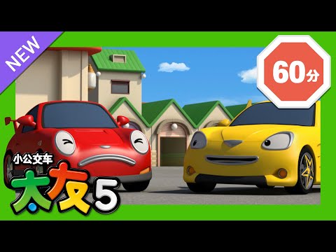 太友 第5季連續看 第1集~第5集 (60分) | 小公交车太友 | Tayo the Little Bus Chinese