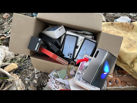 Go to Landfill 🤩Found a lots of Broken Phones and More || Restoring Abandoned Destroyed Phone