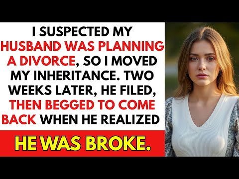 I Suspected My Husband Was Planning A Divorce, So I Moved My Inheritance. Two Weeks Later....