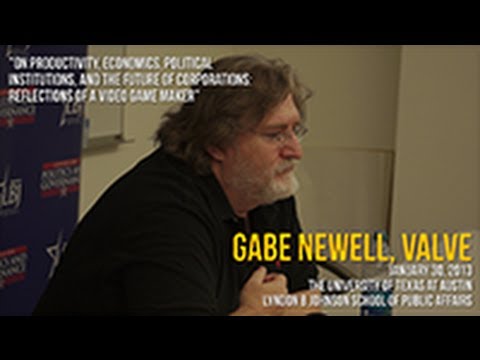 Gabe Newell: On Productivity, Economics, Political Institutions, and the Future of Corporations