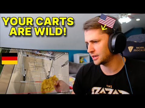 American reacts to LIDL German Grocery store for the first time