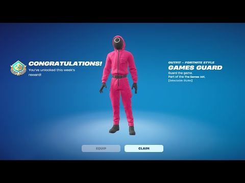 How I Earned The Squid Game Skin