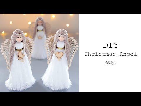 👼 СТАТУЭТКА РОЖДЕСТВЕНСКИЙ АНГЕЛ ❤️ CHRISTMAS ANGEL STATUETTE 👼