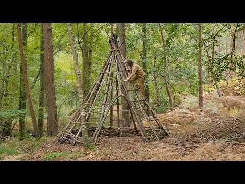 I Built a 10,000 Year Old House - 80 Day Timelapse