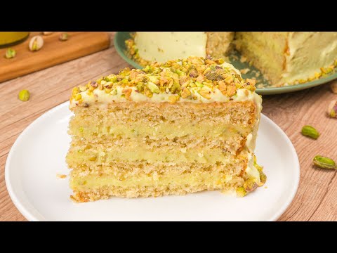 DELICIOUS TRUFFLED PISTACHIO CAKE | Cook'n Enjoy 1165