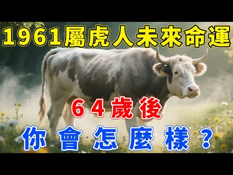 1961年屬牛人的未來命運，64歲後，你會怎麼樣？【福慧生肖】#生肖 #運勢 #風水 #財運 #命理