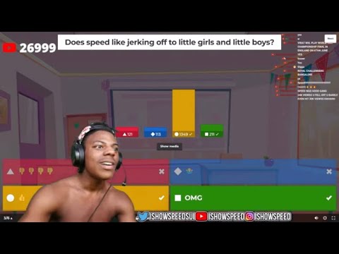 Ishowspeed playing kahoot with viewers
