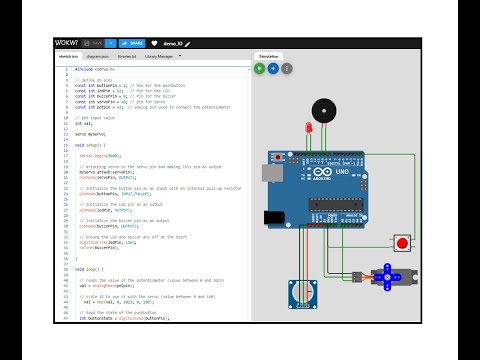 Arduino Simulations in WOKWI